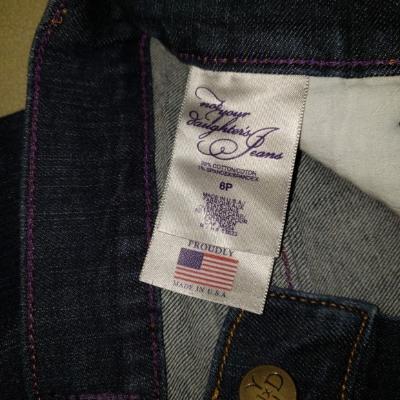 Jeans Boot Cut By Not Your Daughters Jeans In Blue Denim, Size: 6